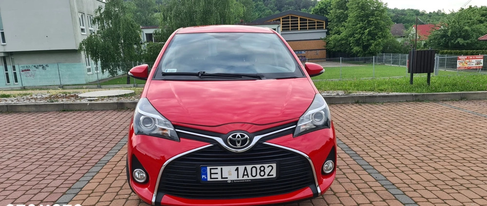 Toyota Yaris cena 43600 przebieg: 49000, rok produkcji 2016 z Myślenice małe 79